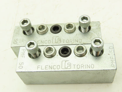 Flenco Torino PMF 50/60 Lubricator Valve Block Metering Element Lot of 4