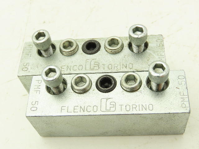 Flenco Torino PMF 50/60 Lubricator Valve Block Metering Element Lot of 4