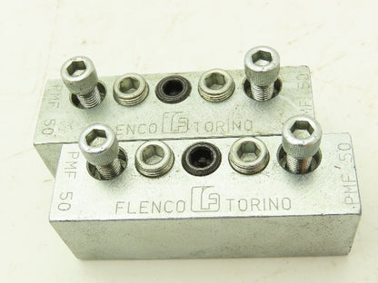 Flenco Torino PMF 50/60 Lubricator Valve Block Metering Element Lot of 4