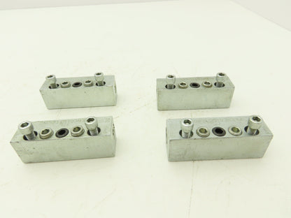 Flenco Torino PMF 50/60 Lubricator Valve Block Metering Element Lot of 4