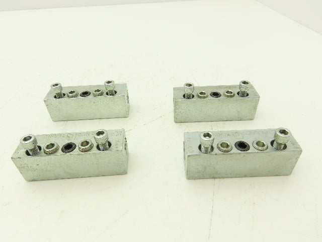 Flenco Torino PMF 50/60 Lubricator Valve Block Metering Element Lot of 4