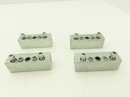 Flenco Torino PMF 50/60 Lubricator Valve Block Metering Element Lot of 4