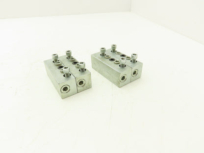 Flenco Torino PMF 50/60 Lubricator Valve Block Metering Element Lot of 4