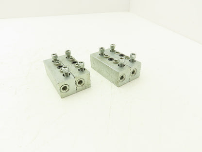 Flenco Torino PMF 50/60 Lubricator Valve Block Metering Element Lot of 4