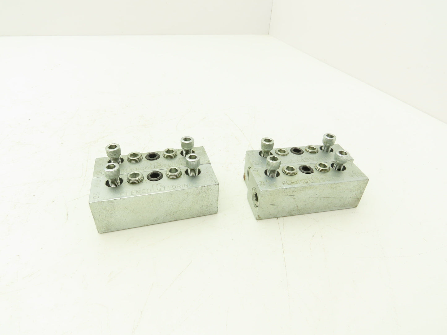 Flenco Torino PMF 50/60 Lubricator Valve Block Metering Element Lot of 4