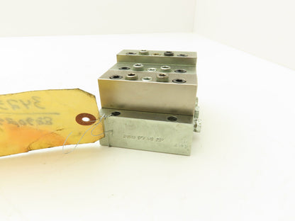 DropsA SMX-25/35 Progressive Lubricator Divider Valve Manifold Assy 1/8" BSP