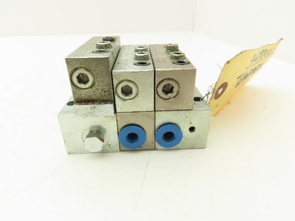 DropsA SMX-25/35 Progressive Lubricator Divider Valve Manifold Assy 1/8" BSP