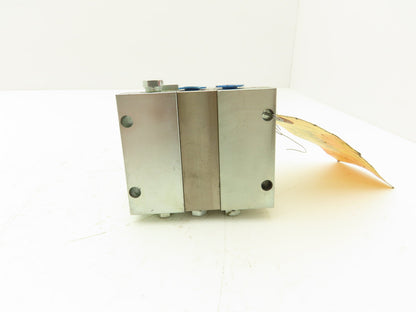 DropsA SMX-25/35 Progressive Lubricator Divider Valve Manifold Assy 1/8" BSP