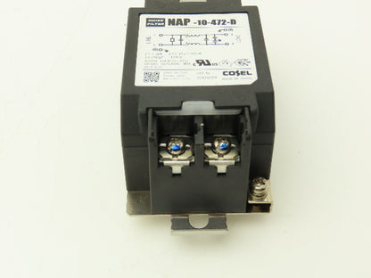 Cosel NAP-10-472-D Noise Filter 470k Ohm 2x4700pF