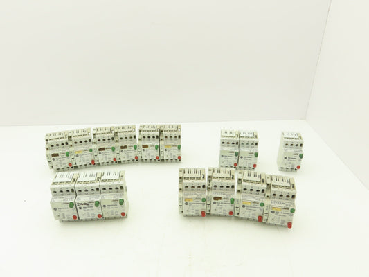 Allen Bradley 140-MN-#### Manual Motor Starter 3PH 600VAC Mixed Lot of 16