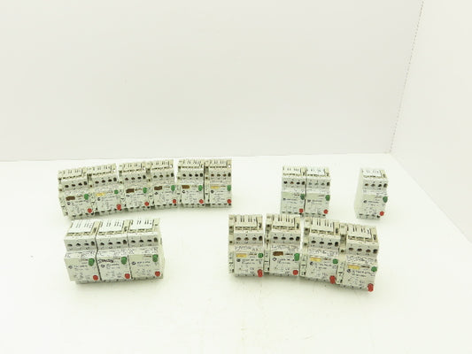 Allen Bradley 140-MN-#### Manual Motor Starter 3PH 600VAC Mixed Lot of 16