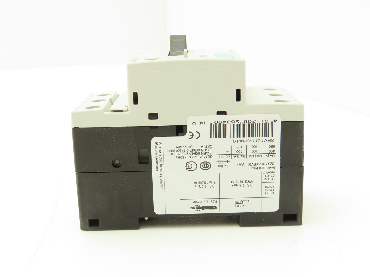 Siemens Circuit Breaker 3-Pole 0.55-0.8A Motor Starter Protection Lot Of 3