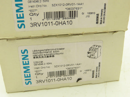 Siemens Circuit Breaker 3-Pole 0.55-0.8A Motor Starter Protection Lot Of 3