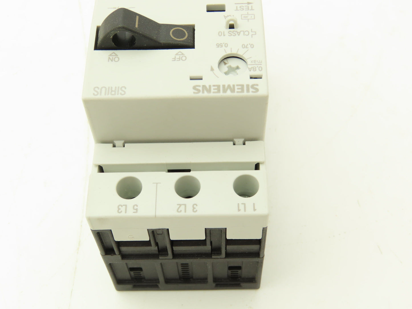 Siemens Circuit Breaker 3-Pole 0.55-0.8A Motor Starter Protection Lot Of 3