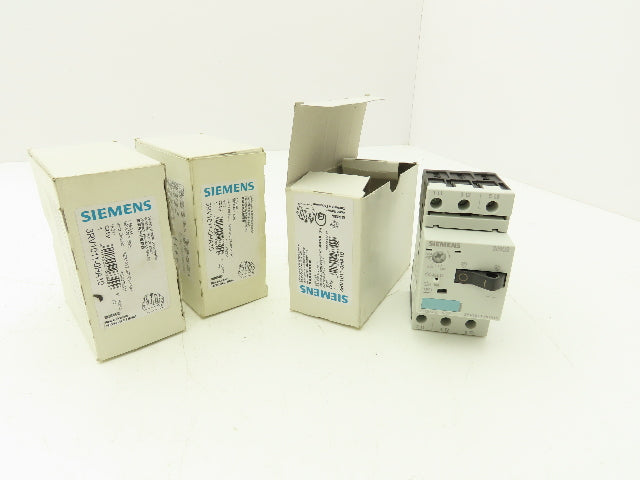 Siemens Circuit Breaker 3-Pole 0.55-0.8A Motor Starter Protection Lot Of 3