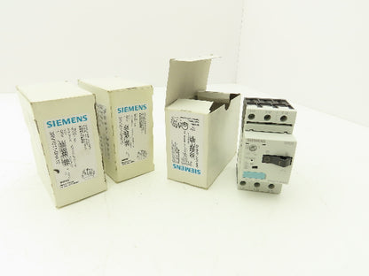 Siemens Circuit Breaker 3-Pole 0.55-0.8A Motor Starter Protection Lot Of 3