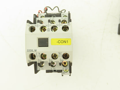 Moeller DIL0MG DIL 0 M-G Manual Motor Starter Contactor 15HP 35A 600VAC Lot of 6