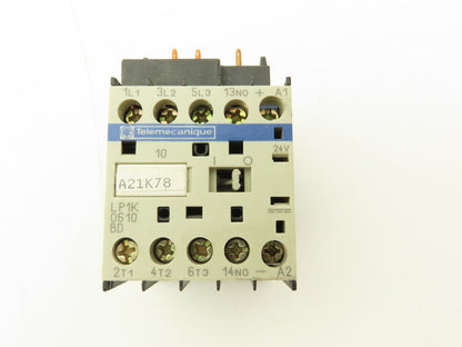 Telemecanique LP1K 0610 BD Contactor Starter Block 20A 600V 3PH 1NO Lot of 8