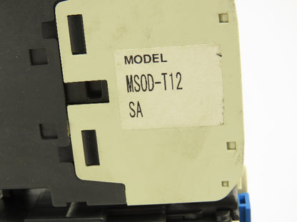 Mitsubishi MSOD-T12 SA SD-T12 Contactor Heater Overload Relay 7.5HP 13A Lot of 2