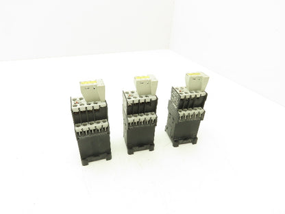 Siemens 3TF2001-0BB4 Contactor Block Diode Set 16A 600VAC 5HP Lot of 3
