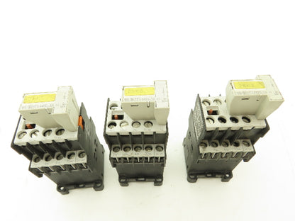 Siemens 3TF2001-0BB4 Contactor Block Diode Set 16A 600VAC 5HP Lot of 3