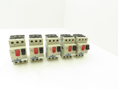 Telemecanique Contactor Manual Motor Starter 3-Pole 2.5-4A 600VAC 3HP Lot of 5