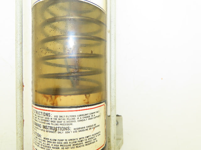 Lubriquip Trabon 521-300-180 Modu-Flo Pneumatic Grease Pump Lubricator 2 Liter
