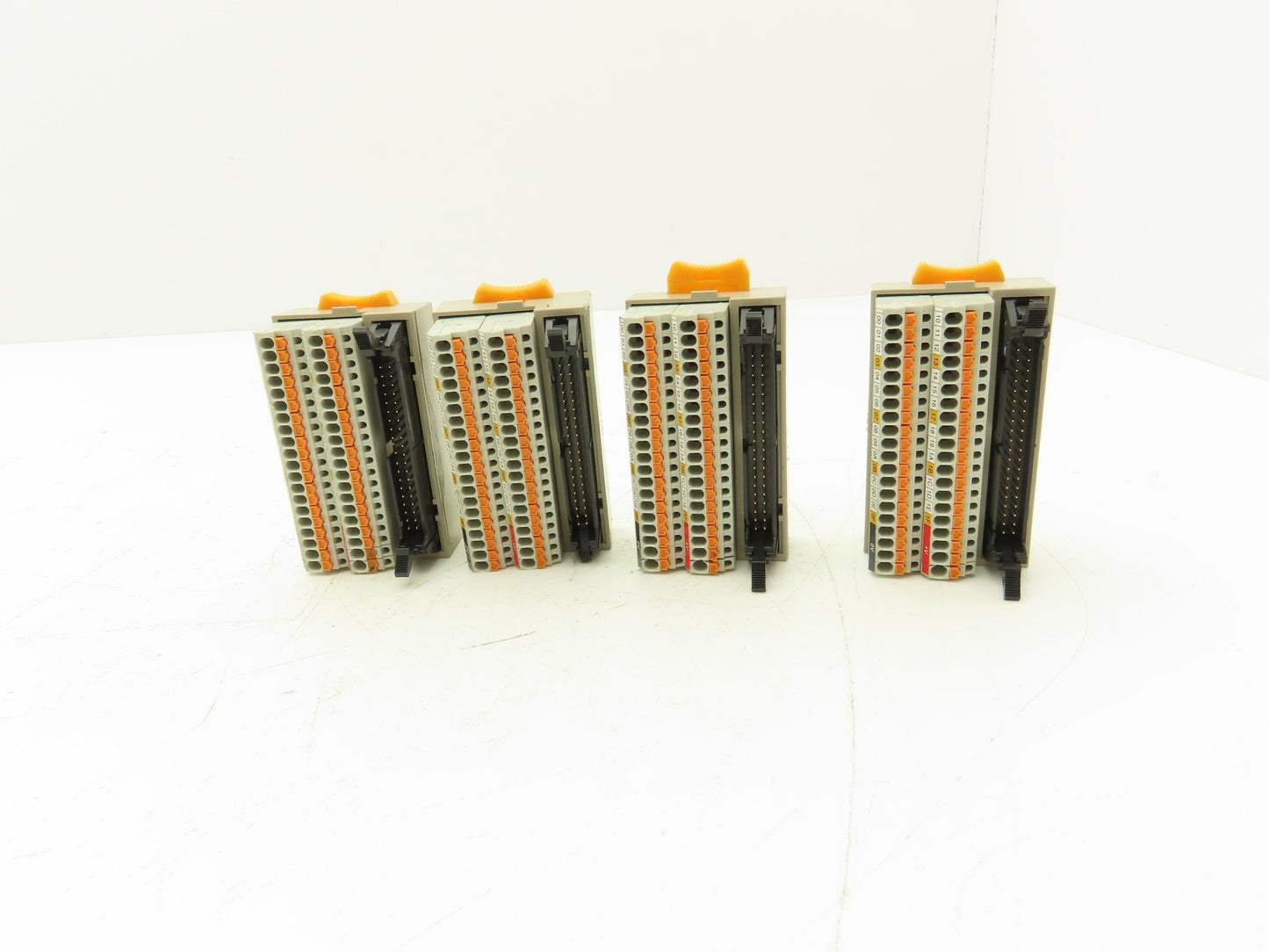 Toyogiken PCXV-1H40-TB40-M2-Y 40-Pin Ribbon Cable to Terminal 28-16AWG Lot of 4