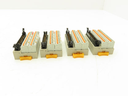Toyogiken PCXV-1H40-TB40-M2-Y 40-Pin Ribbon Cable to Terminal 28-16AWG Lot of 4