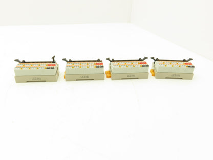 Toyogiken PCXV-1H40-TB40-M2-Y 40-Pin Ribbon Cable to Terminal 28-16AWG Lot of 4