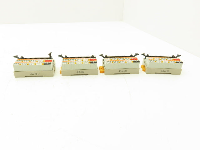 Toyogiken PCXV-1H40-TB40-M2-Y 40-Pin Ribbon Cable to Terminal 28-16AWG Lot of 4