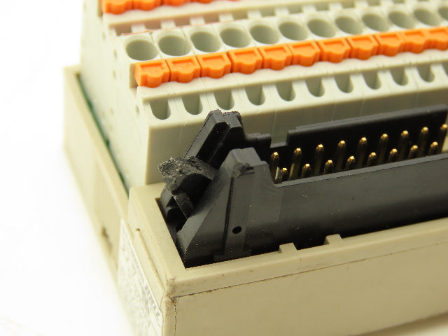 Toyogiken PCXV-1H40-TB40-M2-Y 40-Pin Ribbon Cable to Terminal 28-16AWG Lot of 4