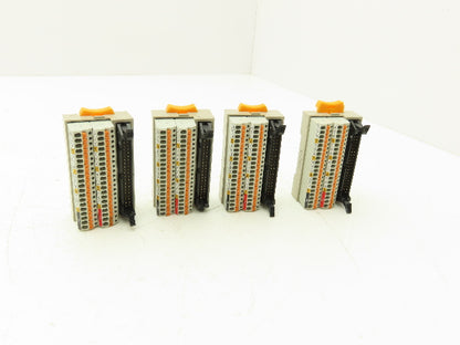 Toyogiken PCXV-1H40-TB40-M2-Y 40-Pin Ribbon Cable to Terminal 28-16AWG Lot of 4