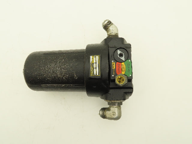 Parker 31P10BDL50PP180 Tell Tale Inline Hydraulic Filter 6000 PSI -Loose plug-