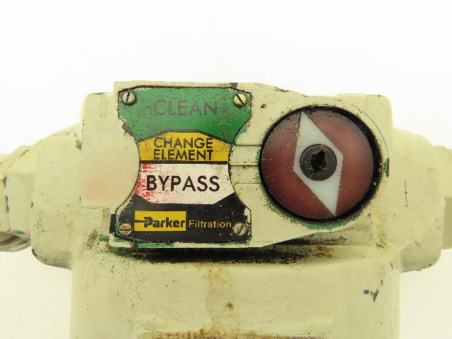 Parker 31P10BM50PP180 Tell Tale Inline Hydraulic Filter w/Indicator 6000 PSI