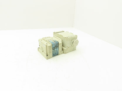SMC SY3100-5UD1 Solenoid Valves 2 Pos 5 Port 24VDC 20-Pin Terminal Junction Box