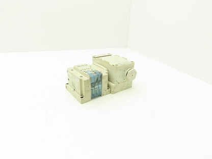 SMC SY3100-5UD1 Solenoid Valves 2 Pos 5 Port 24VDC 20-Pin Terminal Junction Box