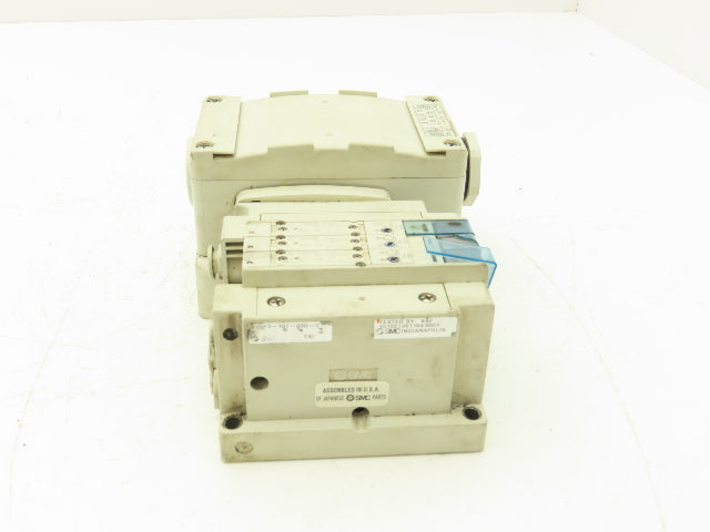SMC SY3100-5UD1 Solenoid Valves 2 Pos 5 Port 24VDC 20-Pin Terminal Junction Box
