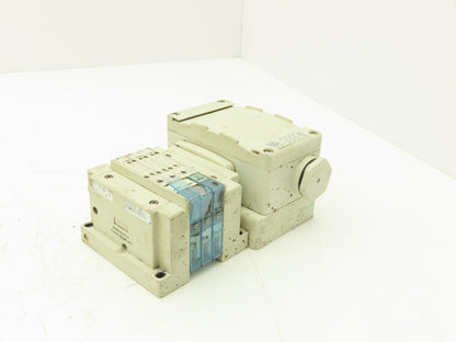SMC SY3100-5UD1 Solenoid Valves 2 Pos 5 Port 24VDC 20-Pin Terminal Junction Box