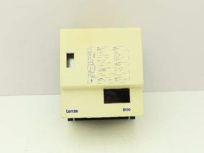 Lenze 8105 E.4G.12 8100 Inverter Drive 240VAC 7A 0-200Hz Output