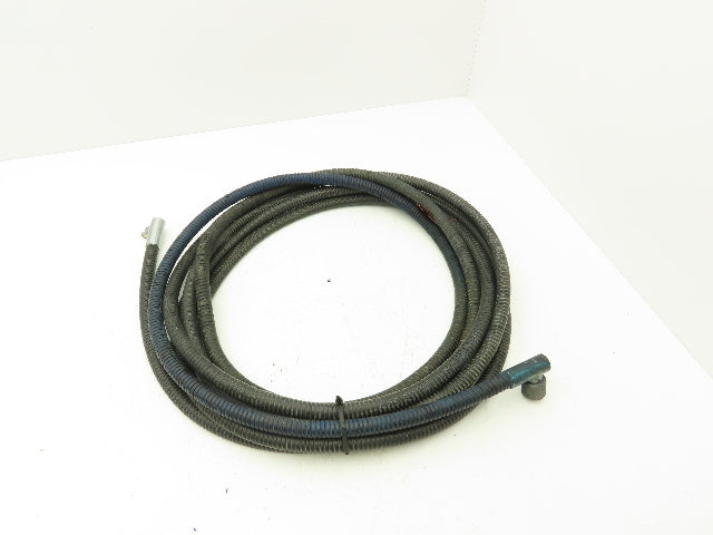 Press Tech B122-3.4 Offset Printing Fiber Optic Cable 7mm ID 90° Ends 6M *READ*