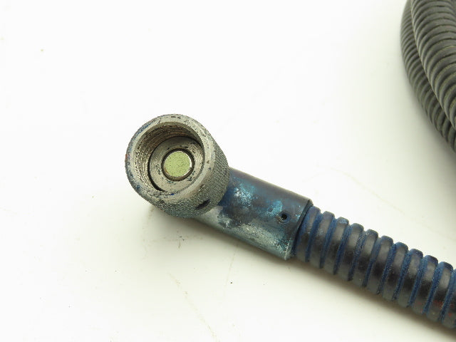 Press Tech B122-3.4 Offset Printing Fiber Optic Cable 7mm ID 90° Ends 6M *READ*