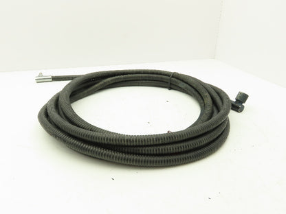 Press Tech B122-3.4 Offset Printing Fiber Optic Cable 7mm ID 90° Ends 6M *READ*