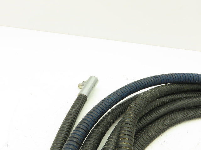 Press Tech B122-3.4 Offset Printing Fiber Optic Cable 7mm ID 90° Ends 6M *READ*