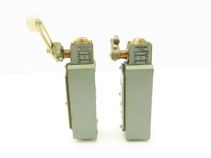 Allen Bradley 802T-HT Oiltight Limit Switch Series 1 Roller Arm Lot of 2