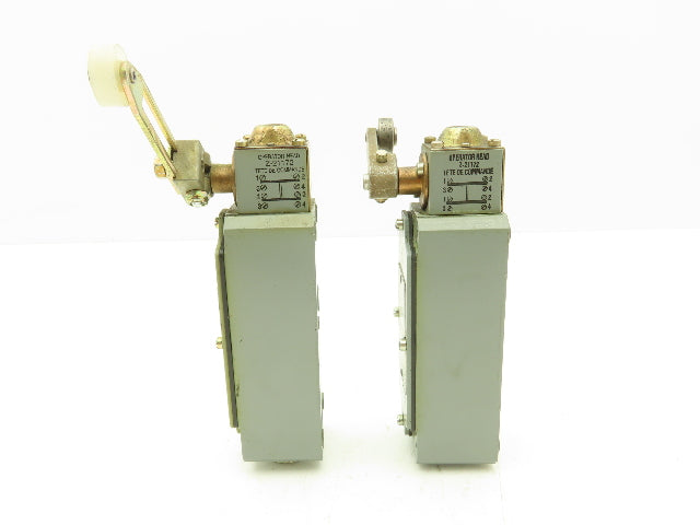 Allen Bradley 802T-HT Oiltight Limit Switch Series 1 Roller Arm Lot of 2
