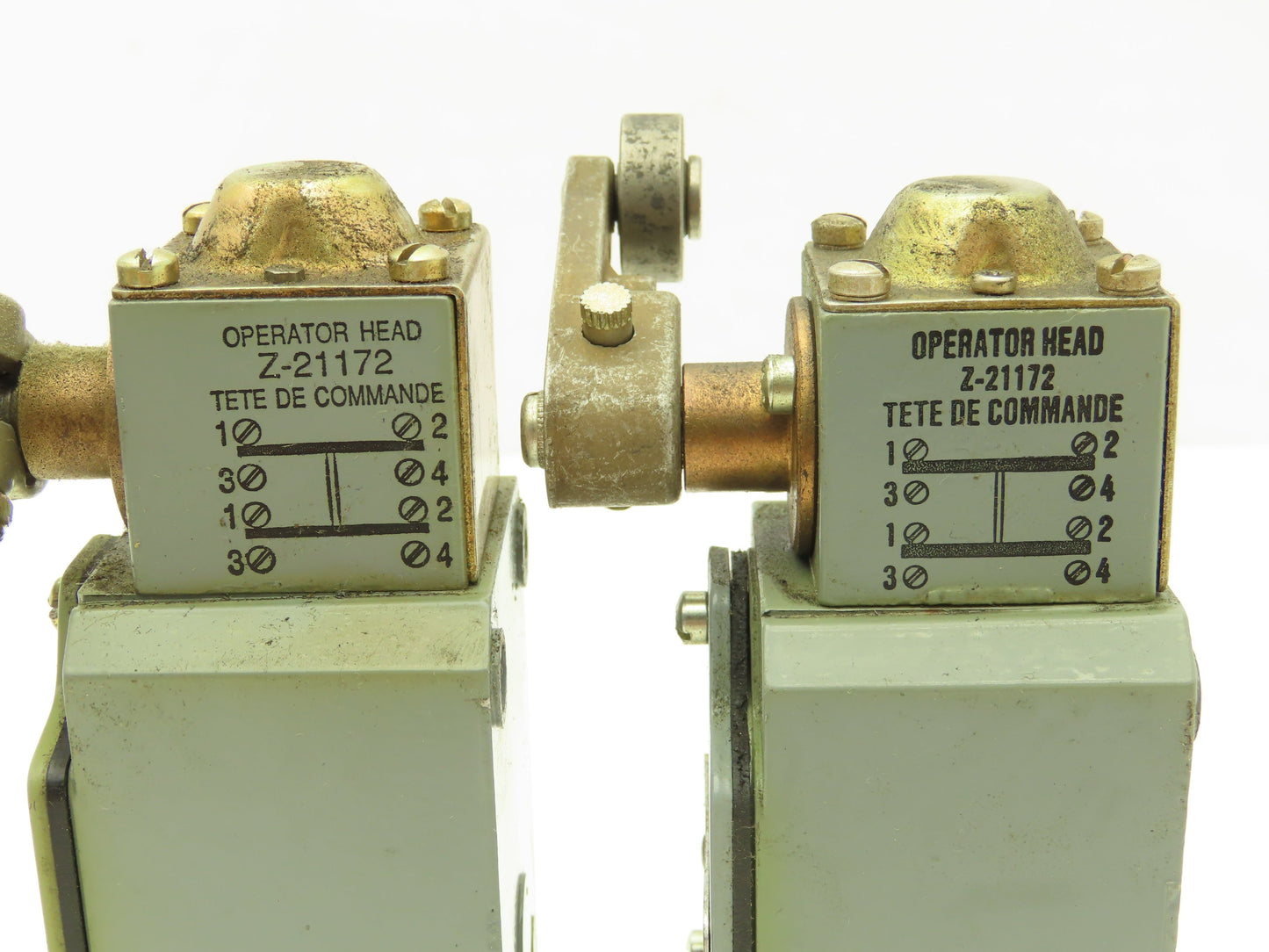 Allen Bradley 802T-HT Oiltight Limit Switch Series 1 Roller Arm Lot of 2
