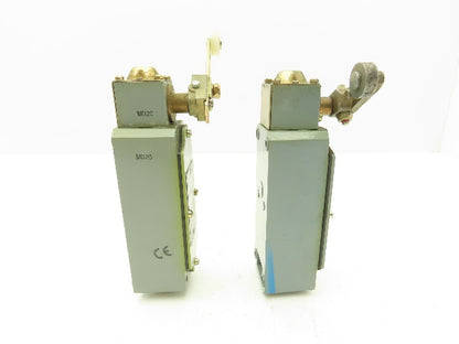 Allen Bradley 802T-HT Oiltight Limit Switch Series 1 Roller Arm Lot of 2