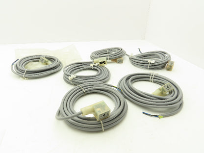 Hirschmann GML-K 2000 Connector with 15' Cable Lot of 6