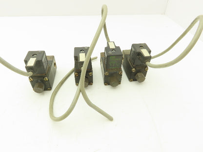 Burkert Solenoid Valve Coil 24V 8W 10 Bar 1/8"-Fine NPT Lot Of 4